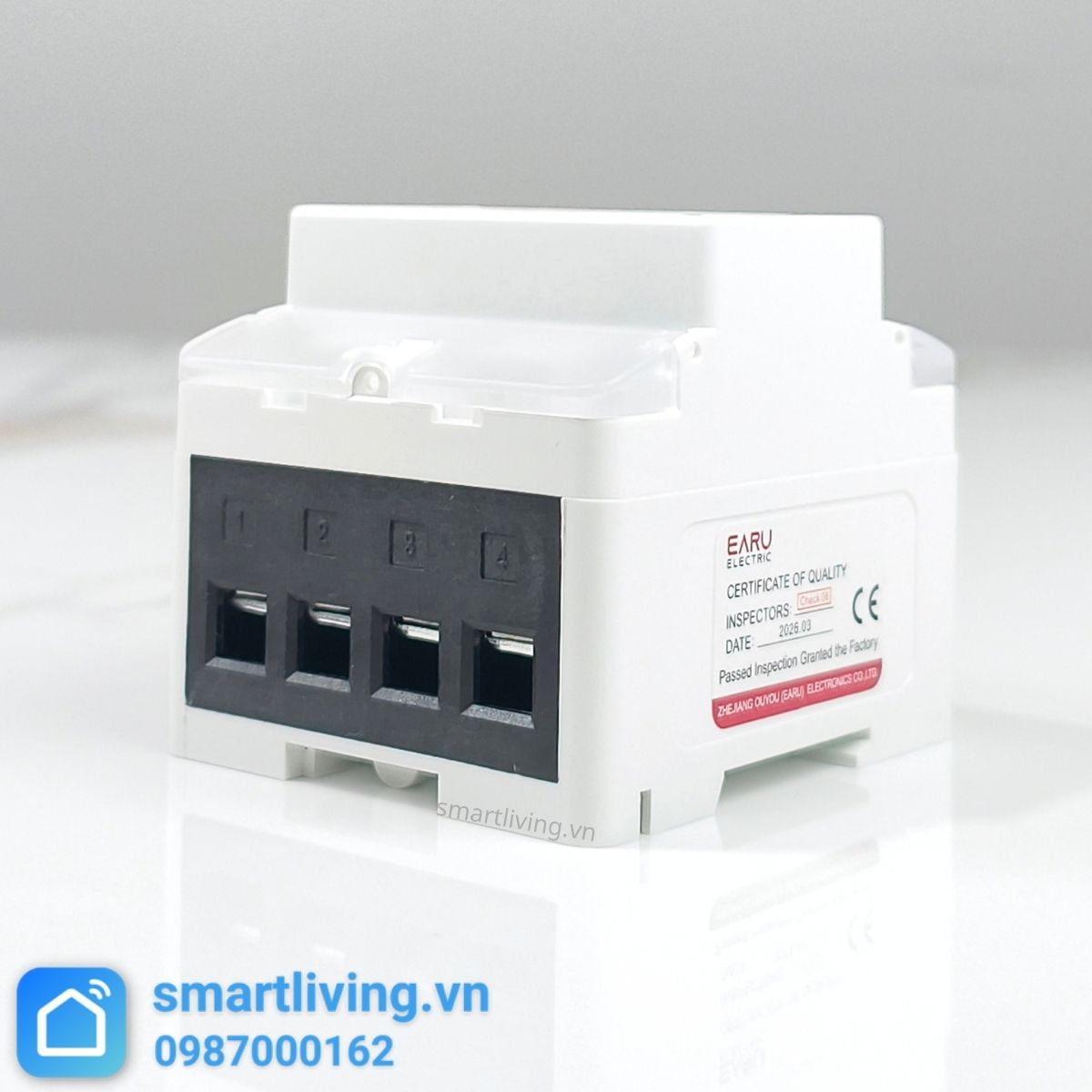 Công tơ điện tử thông minh 3 pha Wifi Tuya Smartlife 100A