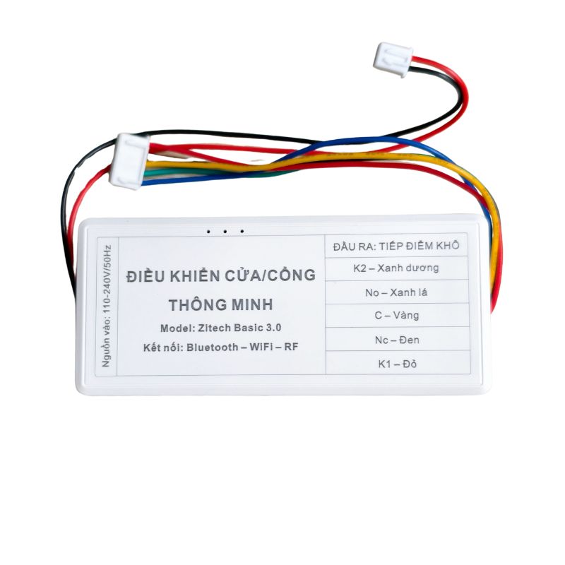 Điều khiển cửa cuốn, cửa cổng Tuya SmartLife Zitech V3 Wifi Bluetooth RF