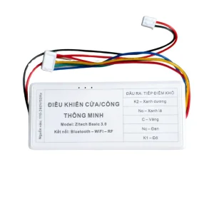 Điều khiển cửa cuốn, cửa cổng Tuya SmartLife Zitech V3 Wifi Bluetooth RF