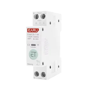 Công Tắc đóng cắt 1P 1-63A Wifi Tuya Smartlife Có Đo Điện