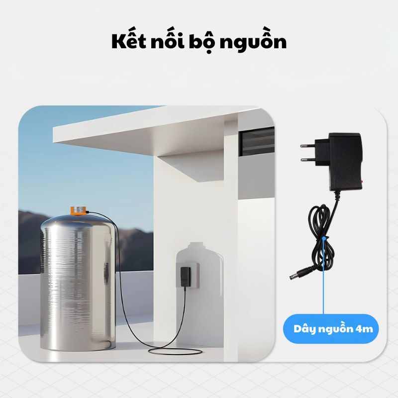Cảm biến Mực Nước Bồn Chứa Wifi Tuya