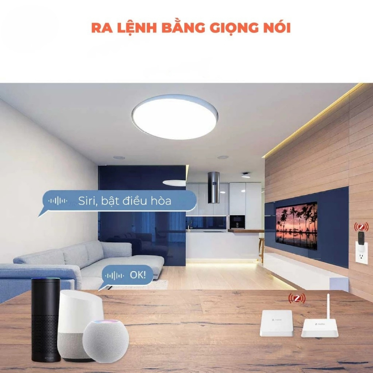 Bộ điều khiển Tivi Máy lạnh Tuya Zigbee hỗ trợ Apple Homekit
