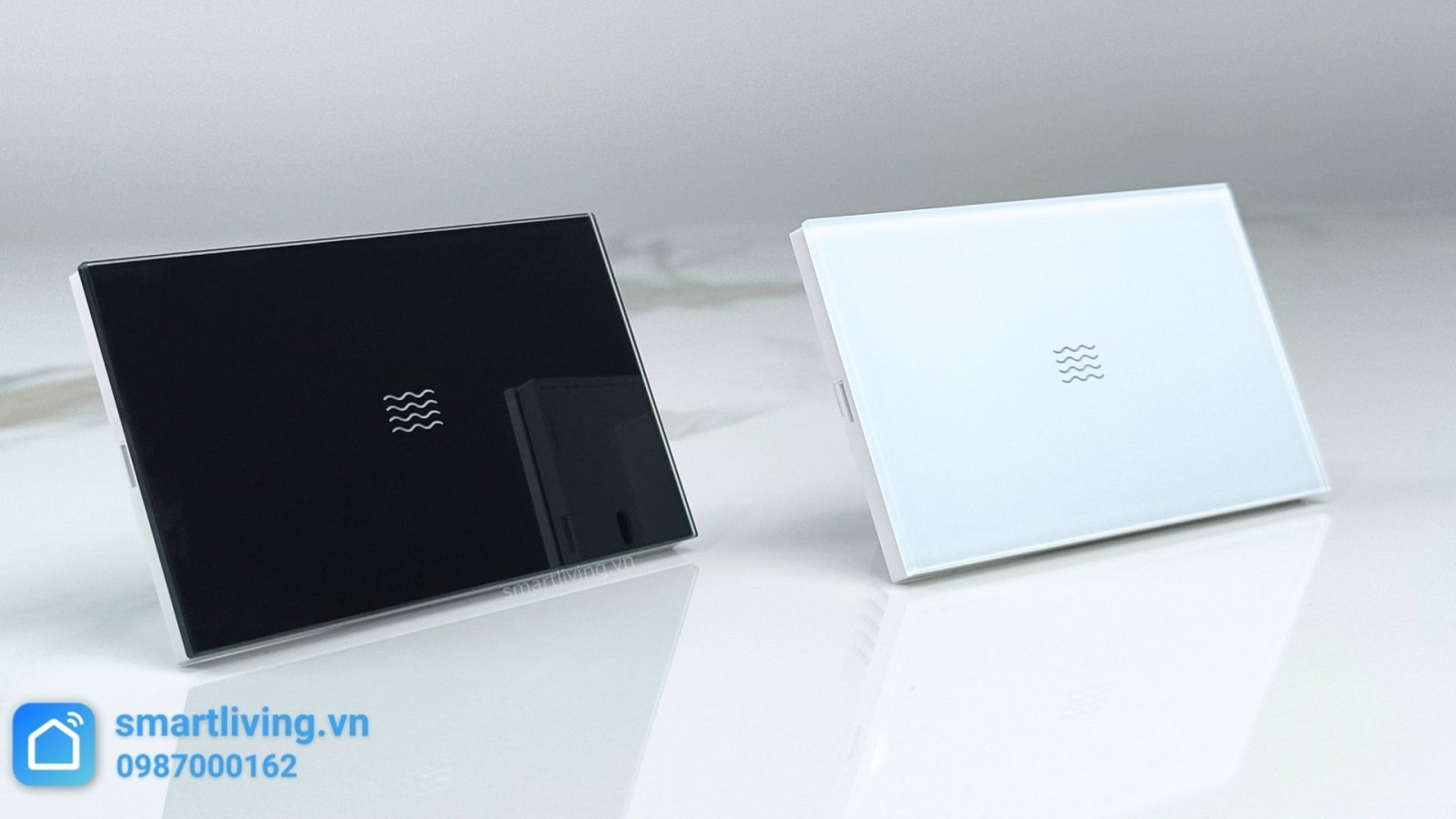 Công tắc thông minh công suất cao 20A 4400W Tuya Wifi đen + trắng