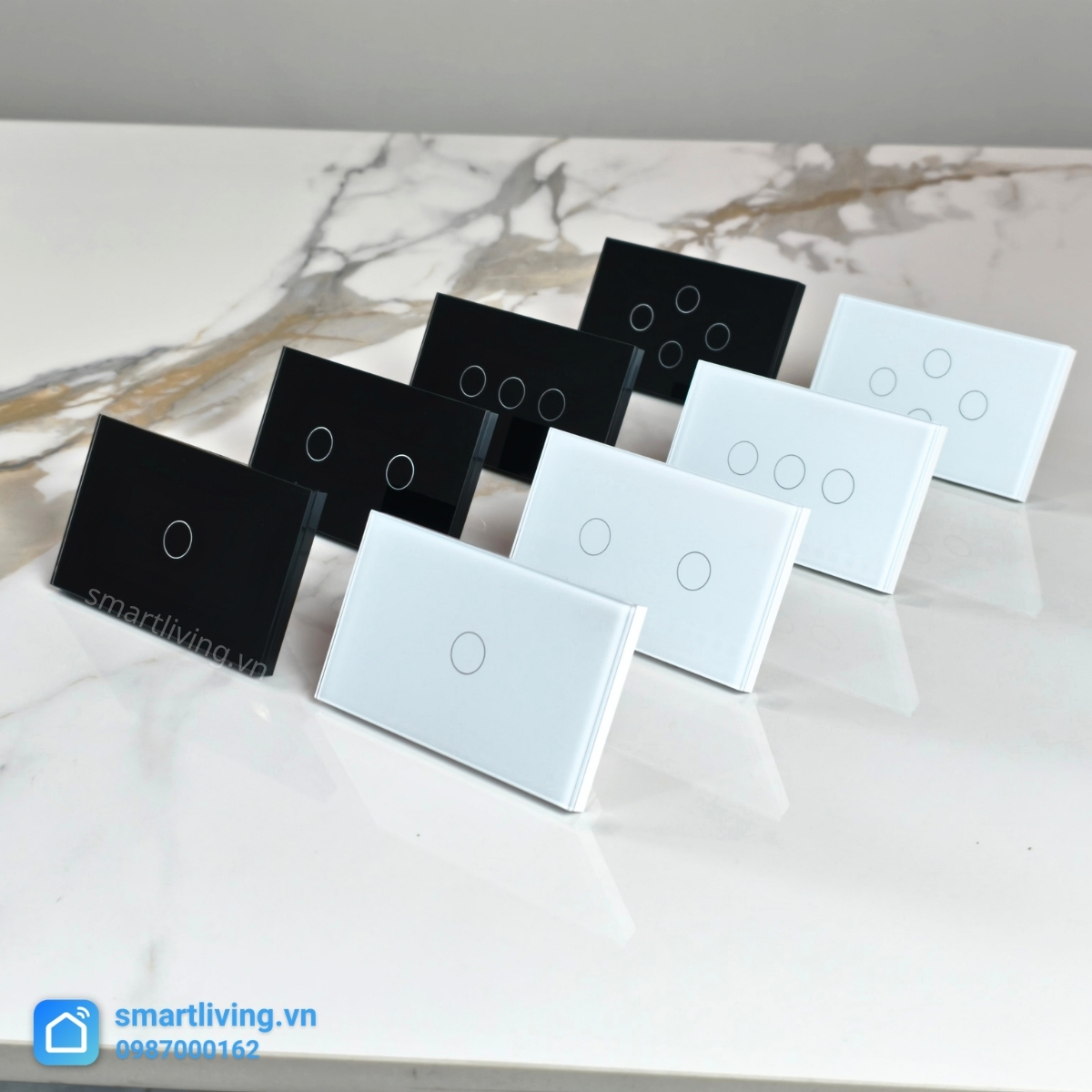 Công tắc thông minh Tuya Wifi Chữ Nhật