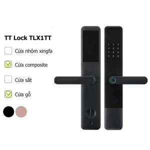 Khóa vân tay TTLock TLX1TT dùng cho cửa gỗ