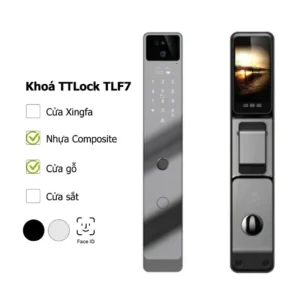 Khóa Face ID vân tay TTLock TLF7 Wifi