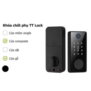 Khóa thông minh TTLock Deadbolt Lock tự động