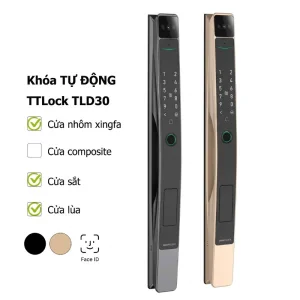 Khóa tự động TTLock Face ID TTLock D30 Push-Pull