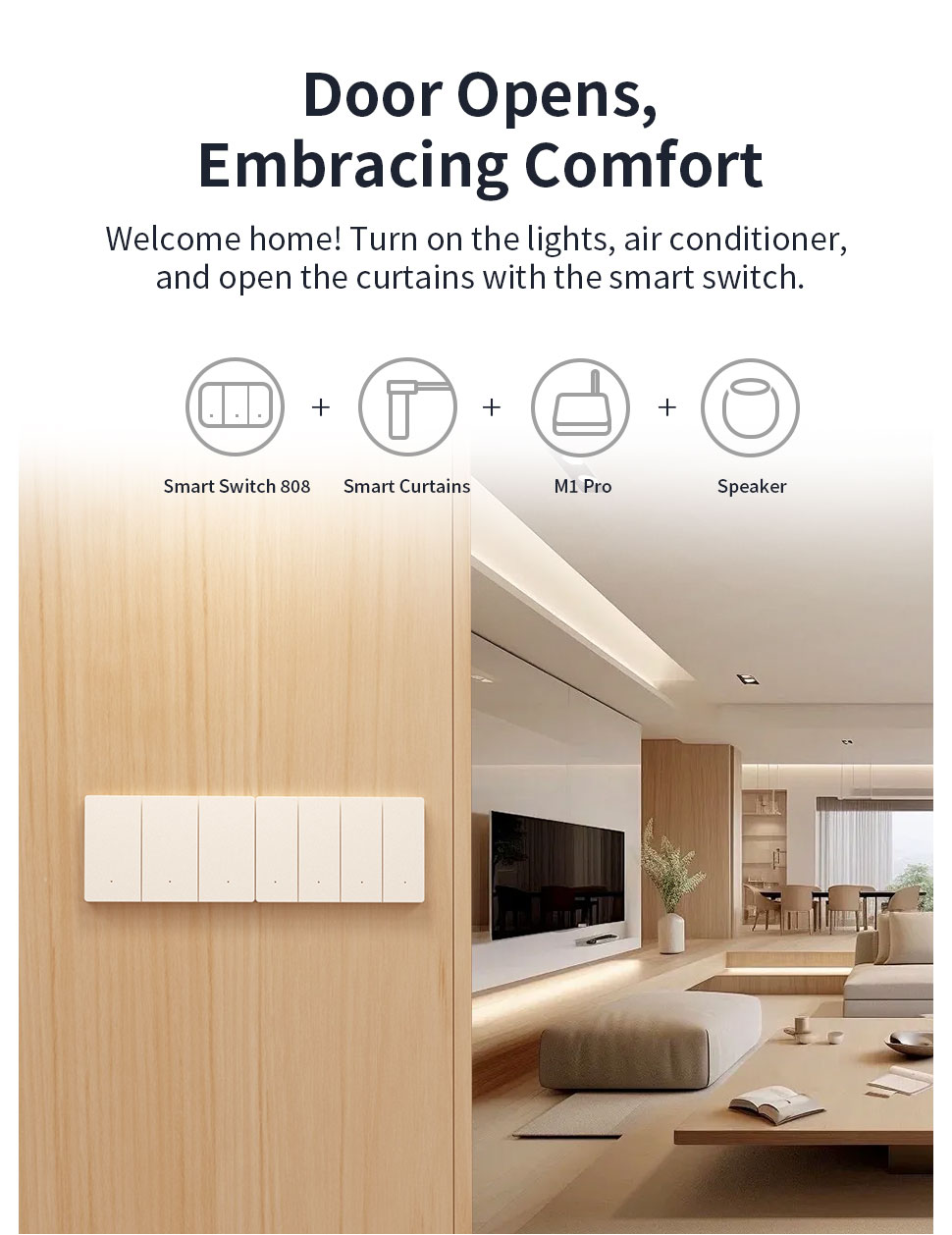Trung tâm Hub Zigbee M1 Pro tương thích Matter Apple Homekit kịch bản về nhà