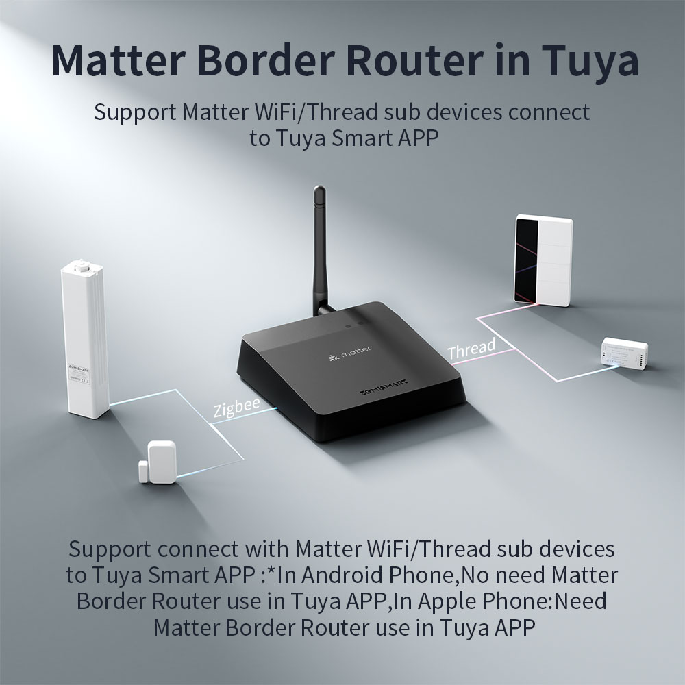 Trung tâm Hub Zigbee M1 Pro tương thích Matter Apple Homekit