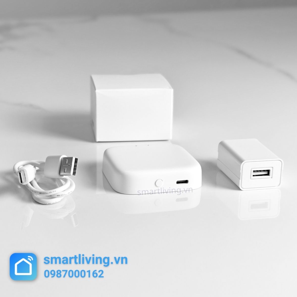 Trung tâm Hub Zigbee - Bluetooh kết nối Wifi
