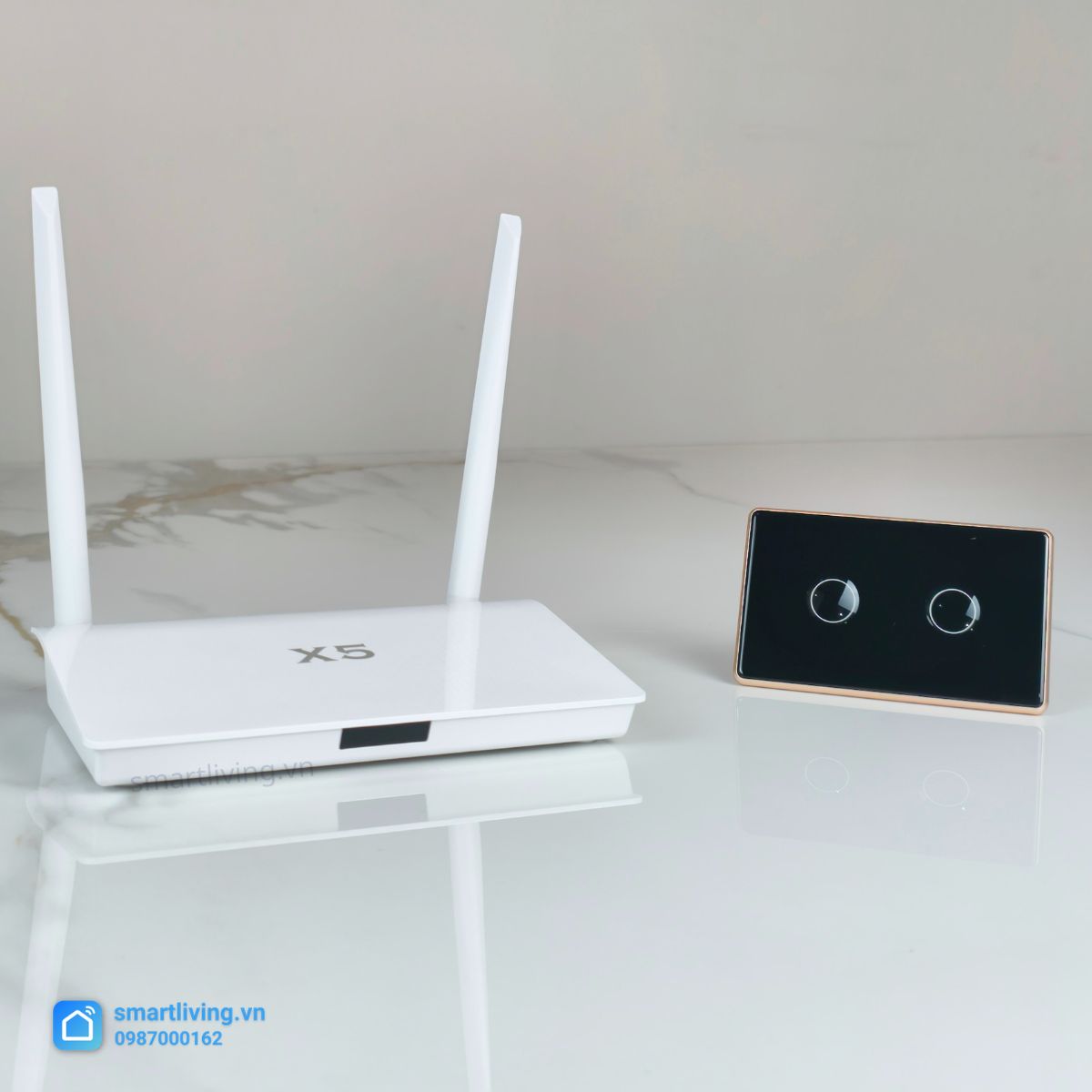 Trung tâm Hub X5 Zigbee – Bluetooth - Lan hub, công tắt