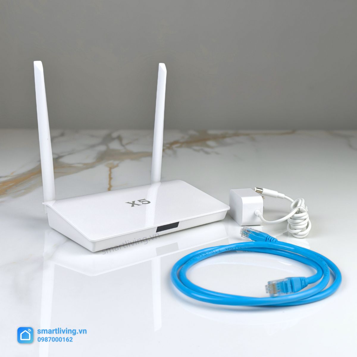 Trung tâm Hub X5 Zigbee – Bluetooth - Lan hub, sạc, cáp